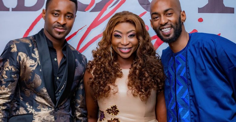 Le Trio de Marabout Chéri en CIV pour la sortie officielle du film