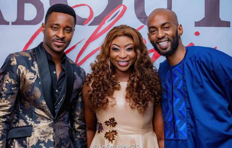 Le Trio de Marabout Chéri en CIV pour la sortie officielle du film